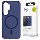 24. 3mk Smoke MagCase für Samsung Galaxy S25 - Blau-Transparent