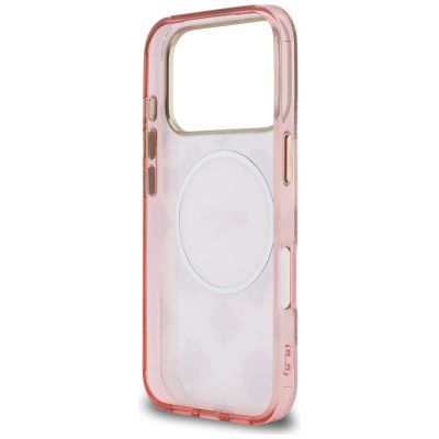 7. Guess IML Peony Dot MagSafe Hülle für iPhone 17 Pro – pink