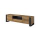 2. TV-Schrank HOLZ 180/44/48 Wotan-Eiche + Anthrazit