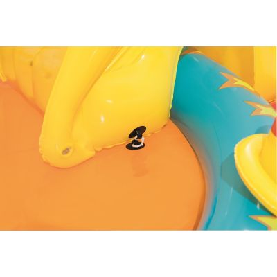 17. Bestway 53068 Aufblasbarer Spielplatz 435x213x117cm