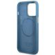 7. Guess GUHMP14LU4GPRB iPhone 14 Pro 6,1" blau/blaue Hartschale 4G Logo Plate MagSafe