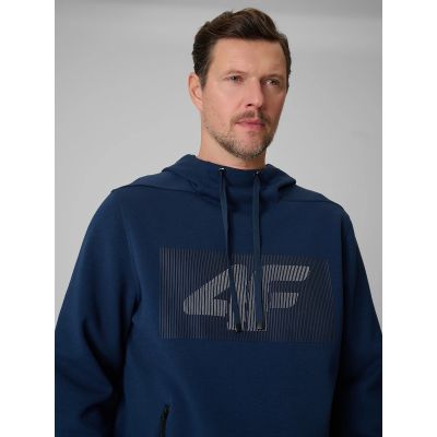 5. Herren-Kapuzenpullover, regulär, Größe 4F 4FRSS26TSWSM2975-20S