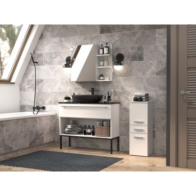 2. NEL V DDS WEISSE BADEZIMMERSÄULE