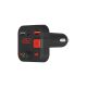 3. SAVIO TR-15 FM-Transmitter mit Display, Bluetooth und PD-Ladegerät USB-C USB-A Quick Charge, Bass Boost
