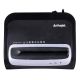 4. Activejet ASH-2502C Aktenvernichter, P-4, 28 l, 4 x 40 mm Schnipsel, 25 Blatt, schwarz