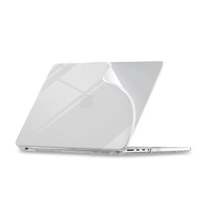 2. Tech-Protect Softshell-Schutzhülle für MacBook Pro 14" (2021/2023/2024/2025/2026) – Transparent