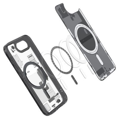 9. Spigen Ultra Hybrid MagSafe Hülle für iPhone 16e / 17e Zero One - Schwarz