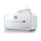 5. Muse M-28 RDW tragbares Radio FM/CD/MP3/Klinke/USB Weiß