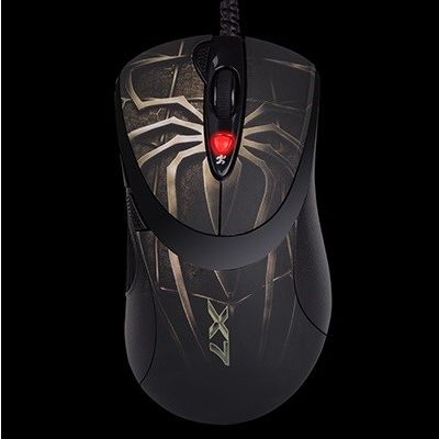 5. A4 TECH Evo XGame Laser Oscar X747 Brown Fire A4TMYS29980 Computermaus (Laser; 3600 DPI; braune Farbe)