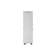 4. LANBERG Standschrank 19" 42U 600x600 Graue Glastür LCD (Flatpack) V2