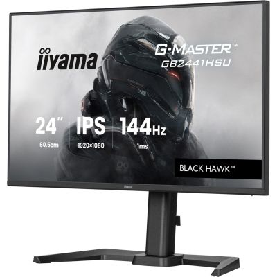 21. IIYAMA LED IPS Monitor 23,8" GB2441HSU-B1 Black Hawk 144Hz