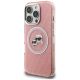 2. Karl Lagerfeld IML Glitter Karl & Choupette Heads Logo MagSafe Hülle für iPhone 16 Pro Max - Pink