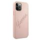 4. Guess GUHCP12LRSAVSRG iPhone 12 Pro Max 6,7" pink/pink Hardcase Saffiano Vintage Script