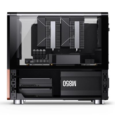 15. Jonsbo V12 PC-Gehäuse, Mini-Tower, Micro-ATX – schwarz