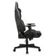 4. SENSE7 Sentinel Gaming-Stuhl, gepolsterter Sitz, Schwarz/Grau