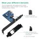 7. Ugreen US230 Gigabit 10/100/1000Mbps PCI-E Netzwerkkarte – Schwarz