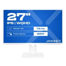 JAPANNEXT Monitor 68,5 cm JN-IPS270WQHD75F-C65W-HSP-W HDMI/DP WQHD