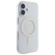 4. Guess GUHMP16MHFGERET iPhone 16 Plus 6,7" transparentes Hardcase IML Glitter Circle MagSafe
