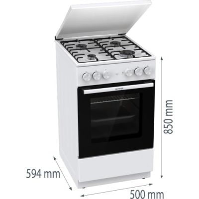 8. GORENJE GK5A22WH Küche