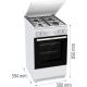 8. GORENJE GK5A22WH Küche