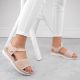10. Sergio Leone W SK53N Pumps mit Absatz und Plateau beige