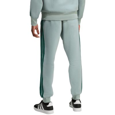 3. adidas Essentials 3-Streifen Fleecehose für Herren, Mint, KD4836