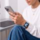 4. Tech-Protect Silikonarmband für Apple Watch 40 / 41 / 42 mm – Hellblau