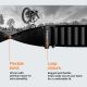 15. Armband Spigen WBF1 Armband für Apple Watch 44 / 45 / 46 / 49 mm - Schwarz