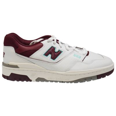 New Balance 550 Burgundy Cyan Sneakers - BB550WBG