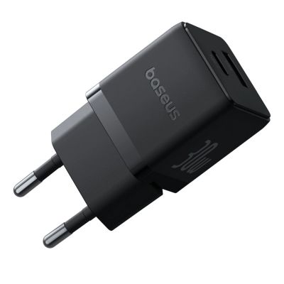 3. Baseus Palm 30W USB-C USB-A Wandladegerät - Schwarz