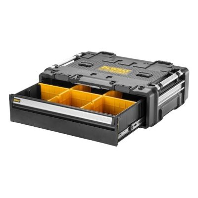 3. DeWALT DWST08510-1 Werkzeugkoffer, Aluminium, Kunststoff, Schwarz, Edelstahl, Gelb