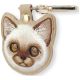 4. Nimmy New Big Eyed Pet 2.0 Katzen-Tracker-Hülle - Braun