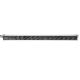 8. Vertikale PDU-Steckdosenleiste, 12x Schuko-Steckdosen, 2x (2m, Unischuko-Stecker, 16A, Überlastschutz)