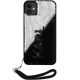 3. Karl Lagerfeld KLHCN61PSQRKS iPhone 11 / Xr 6,1" Silber/Silber Hardcase Pailletten Kordel