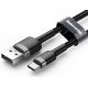 8. BASEUS CAFULE CATKLF-UG1 USB-C-KABEL 2A 3M SCHWARZ