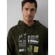 3. Herren-Kapuzenpullover, regulär, Größe 4F 4FRAW26TSWSM3162-43S