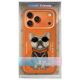 7. Nimmy Glasses Cool Dog iPhone 17 Pro Hülle - Orange