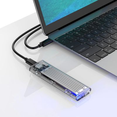3. Orico TCM2-C3 M.2 NVME auf USB-C 10Gb/s Festplattenlaufwerk - Grau