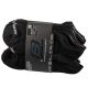 Skechers 6er-Pack Unisex 1/2 Terry Crew Socken S118210-BLK Schwarz 41-46