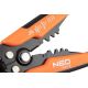 NEO TOOLS Automatische Abisolierzange 200 mm, frontseitig
