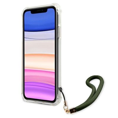 5. Guess GUHCN61KSARKA iPhone 11 6.1" / Xr grün/khaki Hardcase Camo Collection