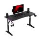 10. Huzaro Hero 3.6 RGB Schwarzer Gaming-Schreibtisch
