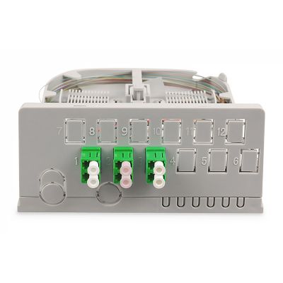 4. Digitus Heimtransferpunkt, 3 x Duplex LC/APC