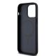 7. DKNY MagSafe-Hülle aus Leder mit Muster und Metalllogo für iPhone 13 Pro / 13 – Schwarz