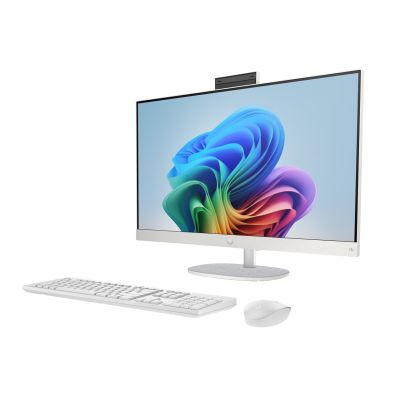 6. HP All-in-One 27-ct2004nw Ryzen AI 5 330 27,0" FHD IPS 300 Nits AG 16 GB DDR5 5600 SSD512 Radeon 820M 1080p-Kamera + IR Windows 11 Gehäuse Weiß/Hellgrau 2 Jahre