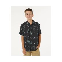 RIP CURL Eternal Shred Kurzarmhemd - Junge Schwarz
