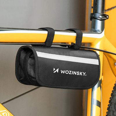 2. Wozinsky WMZ-01N Werkzeugset, 16-in-1 Fahrrad-Multitool, Pumpe, Schraubenschlüssel, Schlauchreparaturset – schwarz