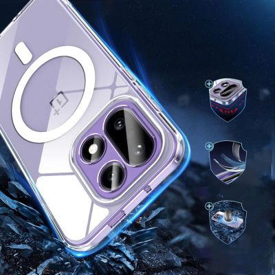4. Tech-Protect Flexair Hybrid MagSafe Hülle für OnePlus 15 – Transparent