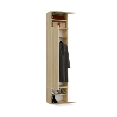 3. Kleiderschrank HAGA 1-türig SONOMA
