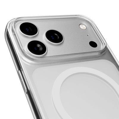 9. Puro 0.3 MAG Ultra-Slim TPU Case Kompatibel mit MagSafe für iPhone 17 Pro - Transparent